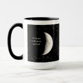 Love You To The Moon And Back Mug (Left)