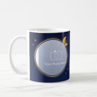 Love You to the Moon and Back Photo Mug, Custom Coffee Mug