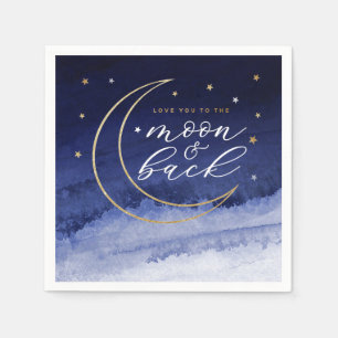 Love you to the Moon & Back Paper Napkins