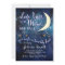 Love you to the Moon & Back Twin Shower Invitation