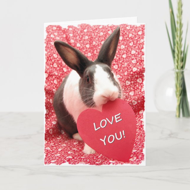 Love You! Valentine's Day card (Front)
