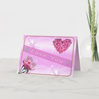 Love You - Valentine's Day Card