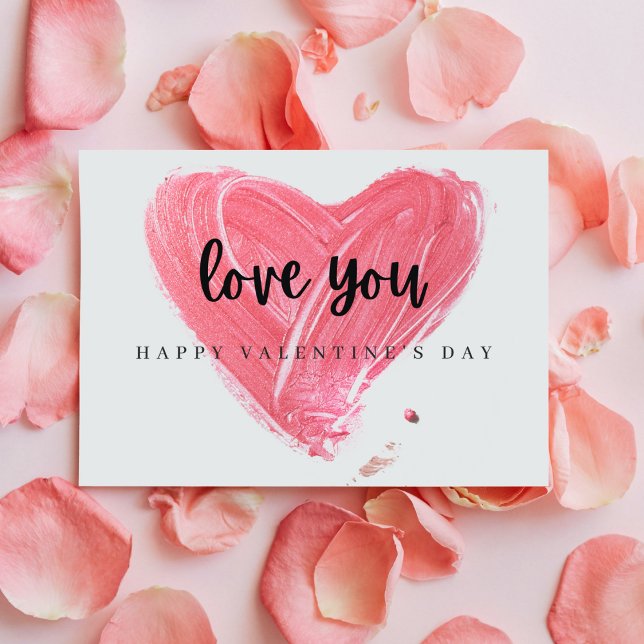 Love You Valentine's Day Holiday Card (Creator Uploaded)