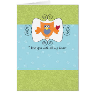Love You With All My Heart Cards