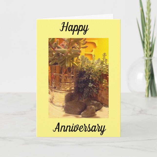 LOVE YOU WITH ALL MY HEART ***OUR ANNIVERSARY*** CARD (Front)