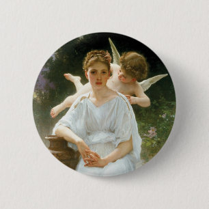 LOVE YOUR ANGEL PINBACK BUTTON