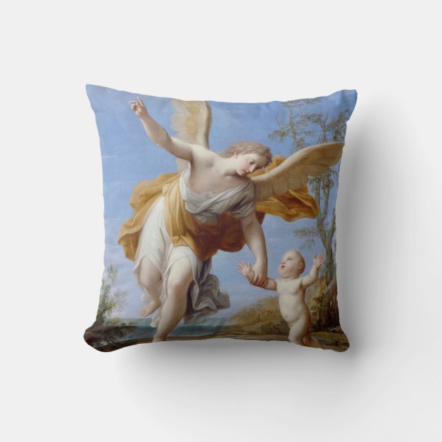 LOVE YOUR ANGEL THROW PILLOW (Front)