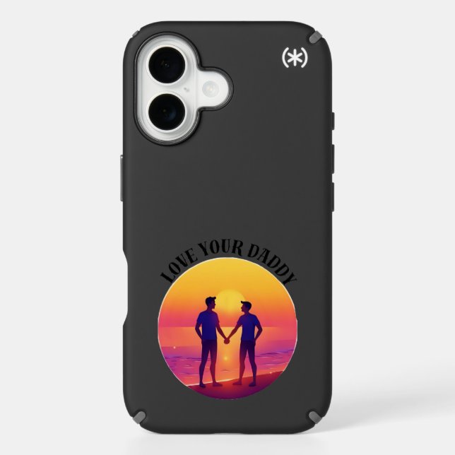 Love your Daddy Speck iPhone Case (Front)