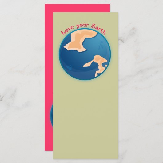 Love your Earth Book Mark (Front/Back)