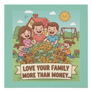 Love Your Family More Than Money