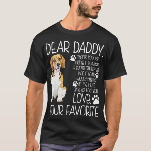 Love Your Favorite Beagle Dog Tshirt