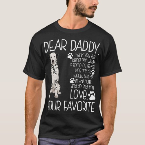 Love Your Favorite Dalmatian Dog Tshirt