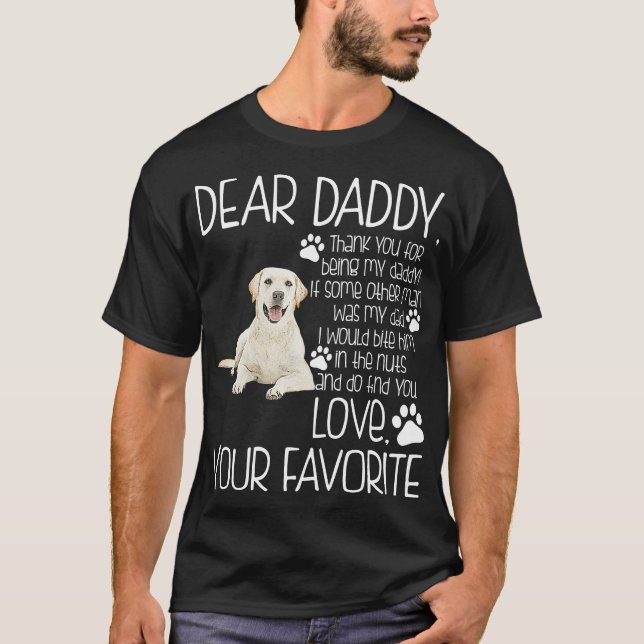 Love Your Favorite Labrador Retriever Dog Tshirt (Front)