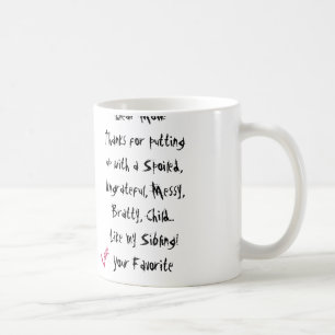 Love, Your Favorite! Mom Mug