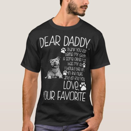 Love Your Favorite Pitbull Dog Tshirt