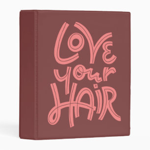 Love Your Hair Mini Binder