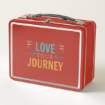 Love Your Journey Metal Lunch Box