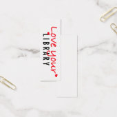 Love your Library Mini Bookmarks (pack of 20) (Office)