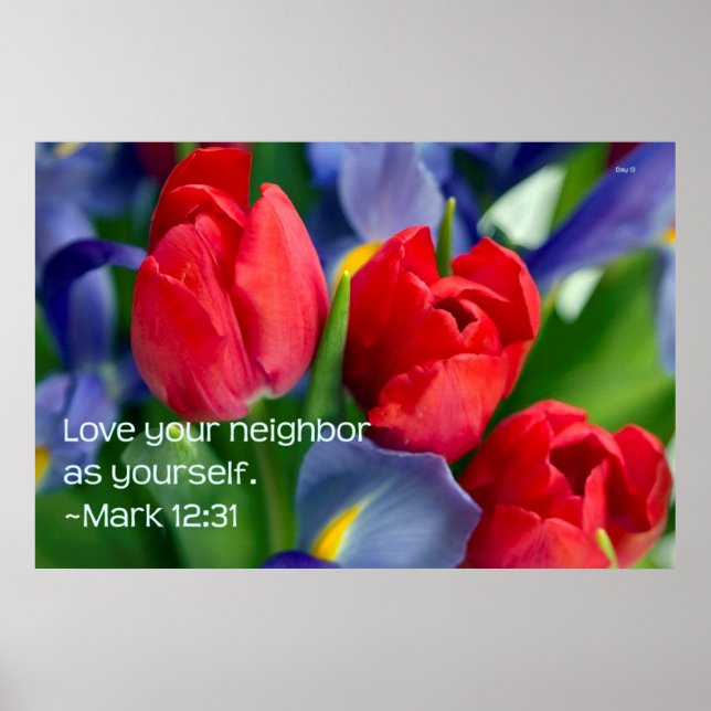 Love Your Neighbor as Yourself Poster (Front)