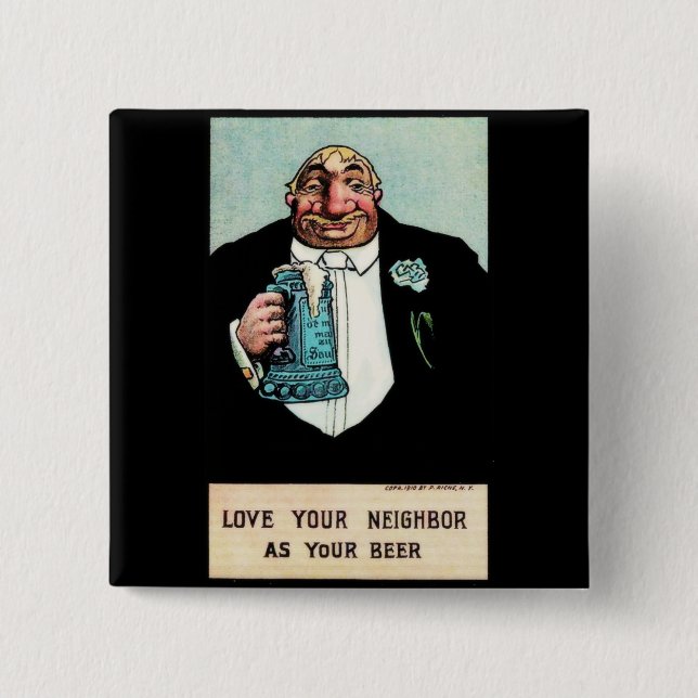 Love Your Neighbor Button (Front)