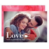 Love | Your Personal Photo and a Heart Card