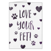 love your pet (Front)