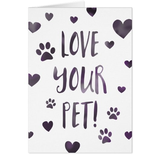love your pet cards (Front)