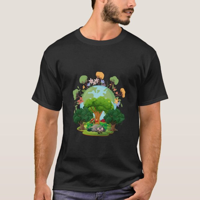 Love Your Planet - Mother Earth  T-Shirt (Front)