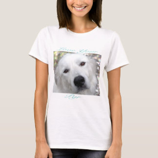 Love Your Pyr Great Pyrenees Teal T-Shirt
