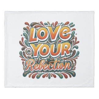 love your reflection duvet cover