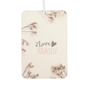Love yourself air freshener