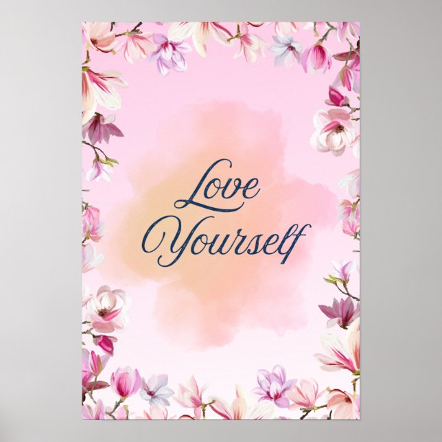 Love Yourself Attractive Poster (Front)