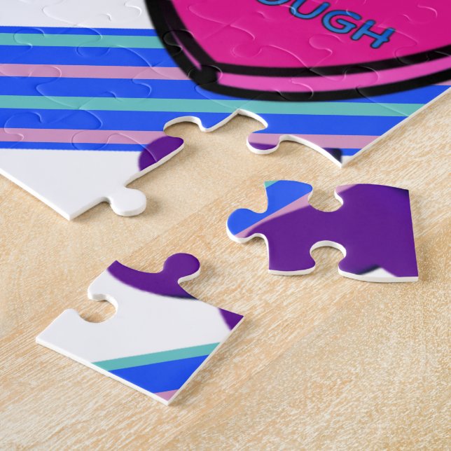 Love Yourself Candy Hearts Jigsaw Puzzle (Side)