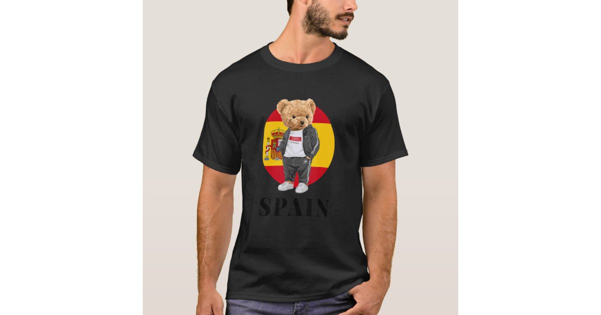  Love Yourself, Enjoy Wear Cool Illustration Teddy Bear