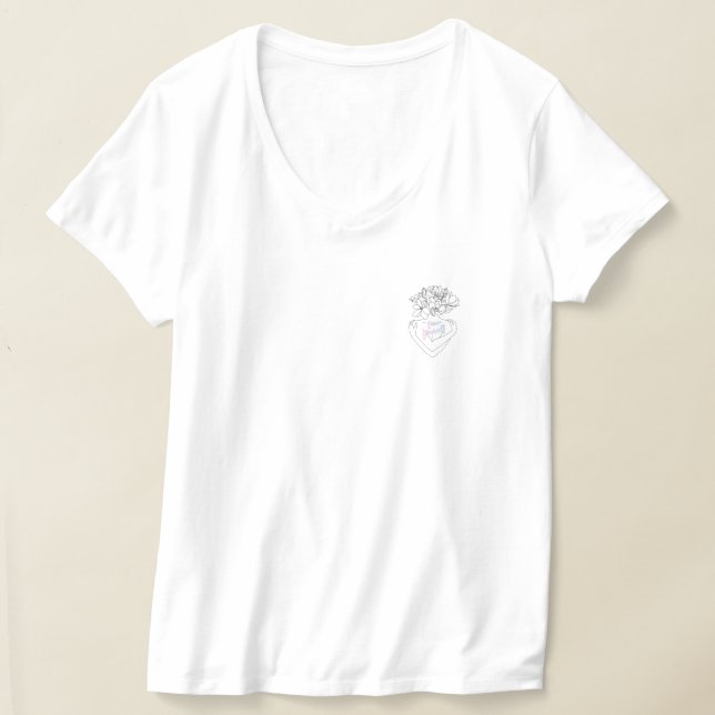 Love Yourself – Fall Vibes T-Shirt | Positive Ener (Laydown)