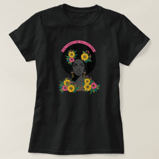 Love Yourself Floral Affirmation Tee | Empowering