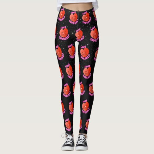 Love Yourself Self_Care Collection Leggings