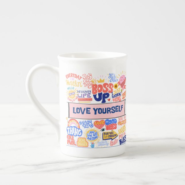 LOVE YOURSELF SPECIALTY MUG (Left)
