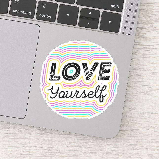 Love Yourself Sticker (Detail)
