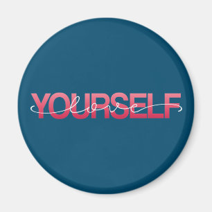 Love Yourself Valentine Calligraphy   Magnet