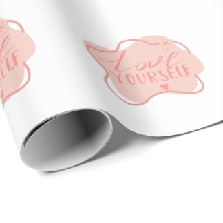 Love yourself  wrapping paper