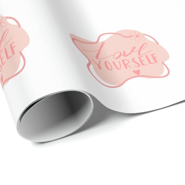 Love yourself  wrapping paper (Roll Corner)