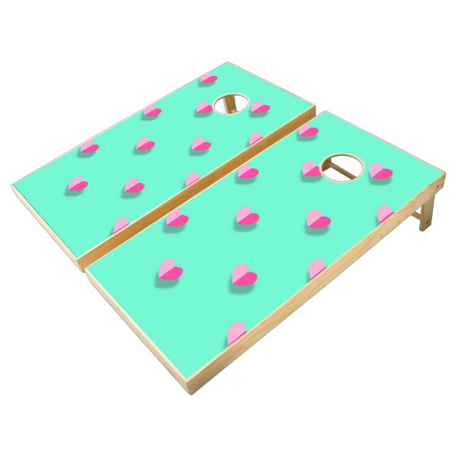 Love | Zazzle_Growshop. Cornhole Set (Angled)