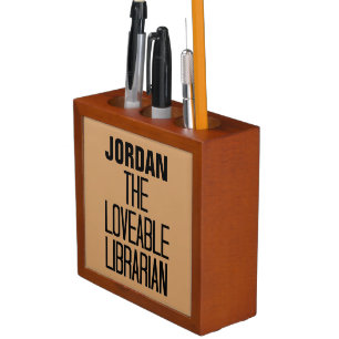 Loveable Librarian Pencil/Pen Holder