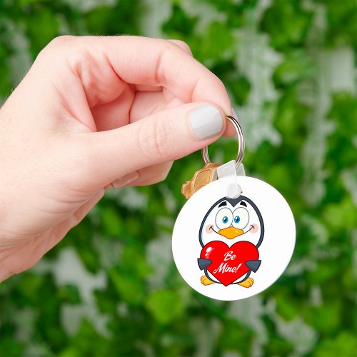 Loveable Penguin Keychain