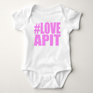 #LOVEAPIT Baby Pink Creeper- OTHER COLORS AVAIL Bodysuit