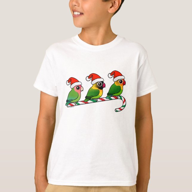 Lovebird Candy Cane T-Shirt (Front)