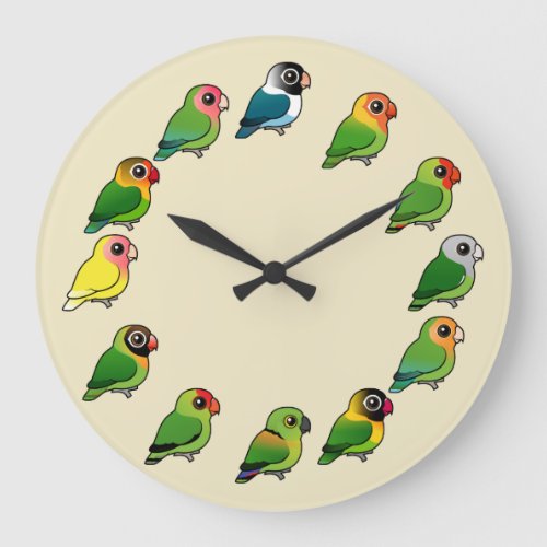 Lovebird Clock