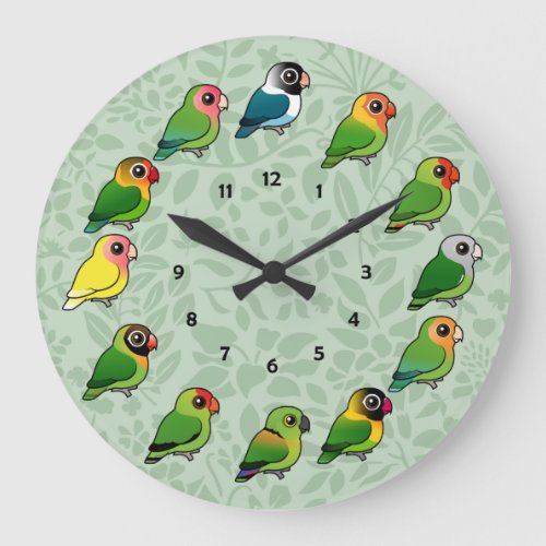 Lovebird Clock