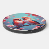 Lovebird design wireless charger (Front 2)